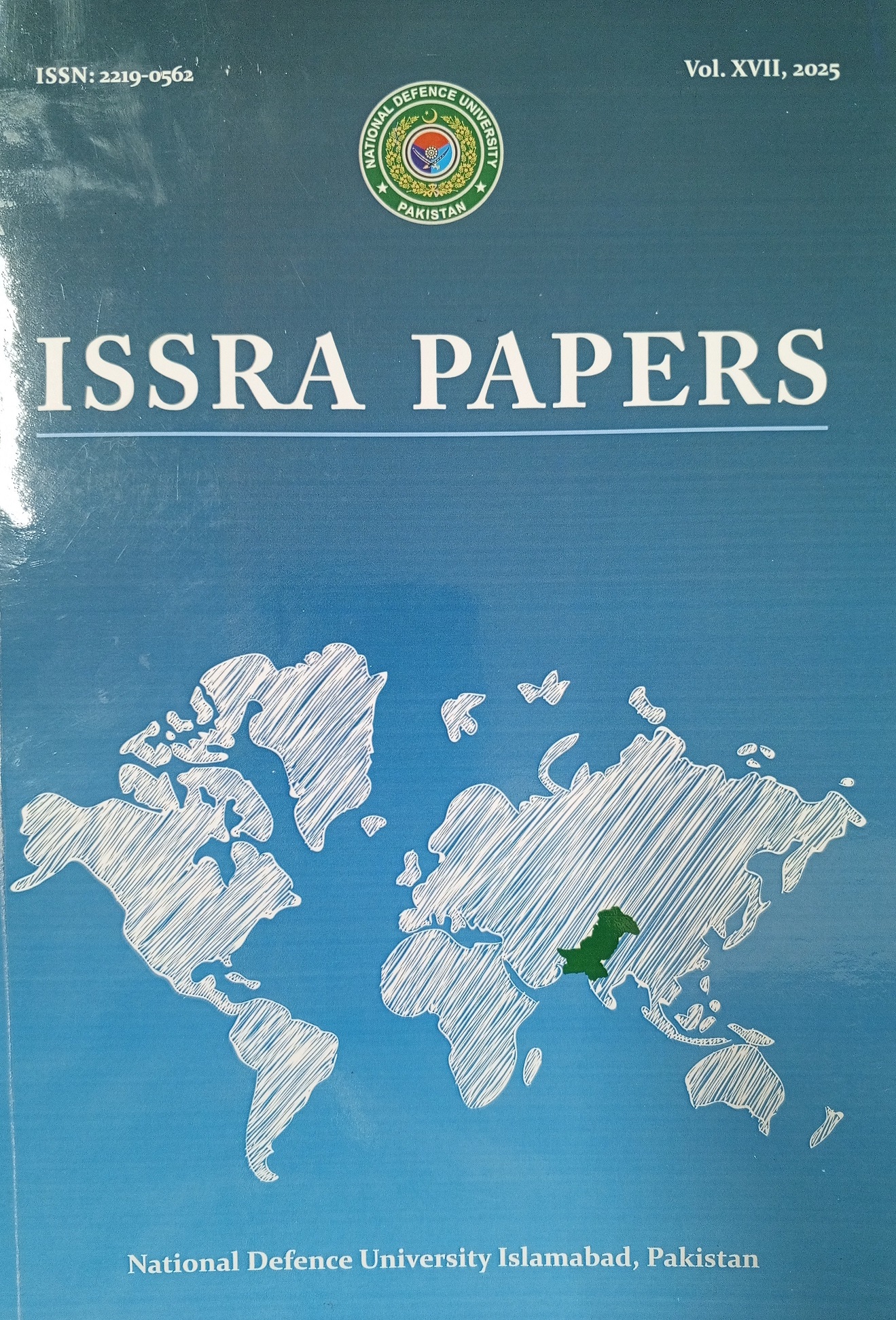 					View Vol. 17 No. 1 (2025): ISSRA PAPERS
				